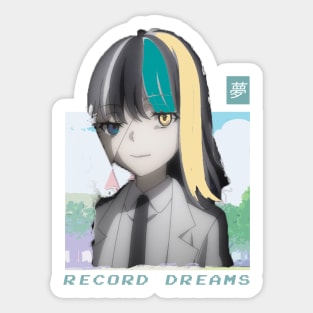 A Certain Scientific Railgun T ''RECORD DREAMS'' V1 Sticker